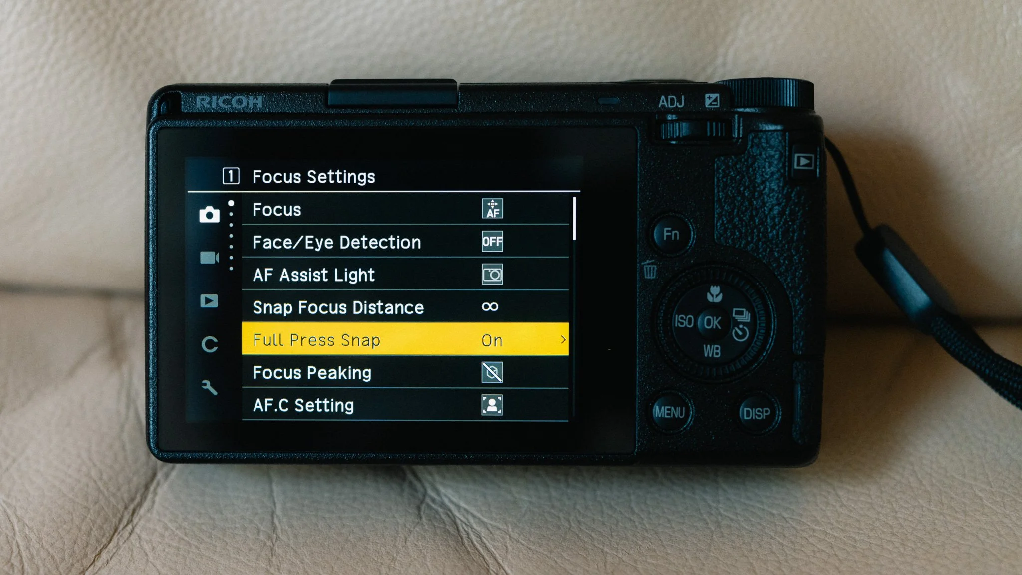 Ricoh GRIII / GRIIIX How To Use Snap Focus — Roman Fox